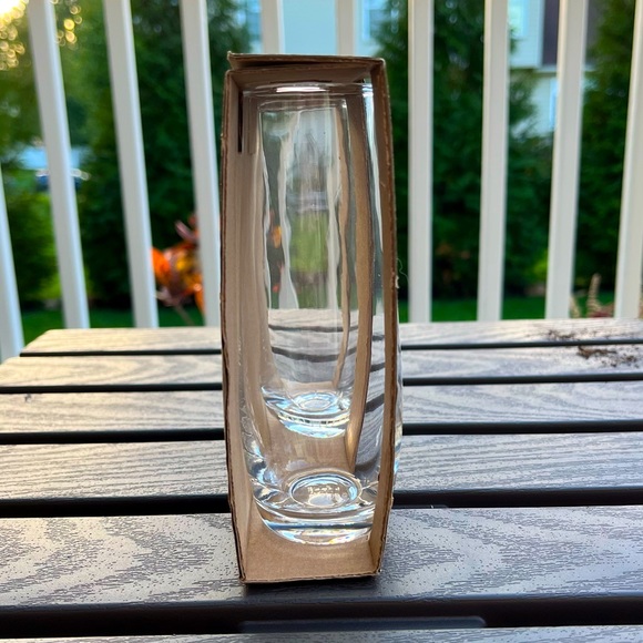 🆕 Stemless Glass Champagne Flutes, Set of Two Glasses, Party Holidays New Year - Picture 9 of 13